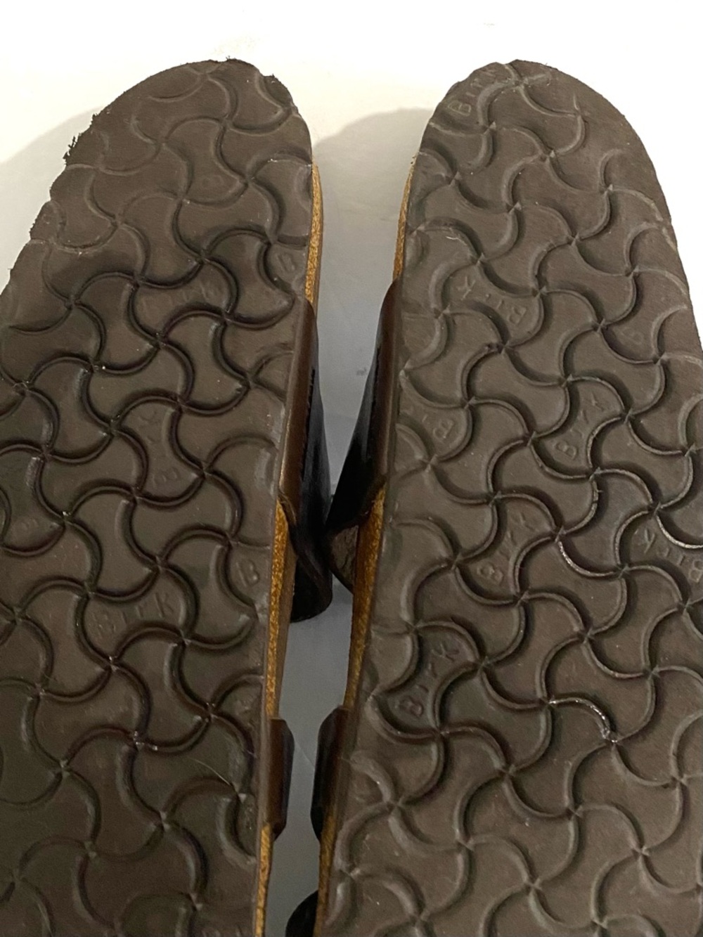 Birkenstock Mayari Toe Loop Sandals Women’s Size 10 Birko Flor Metallic Brown - Picture 13 of 16